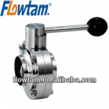 DIN sanitary butterfly valve